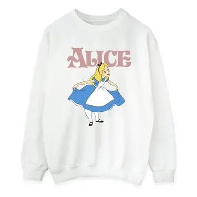 Disney Womens/Ladies Alice In Wonderland Take A Bow Sweatshirt