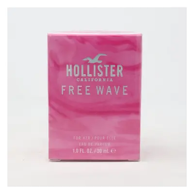 Free Wave by Hollister Eau De Toilette For Her 1.0oz/30ml Spray New With Box