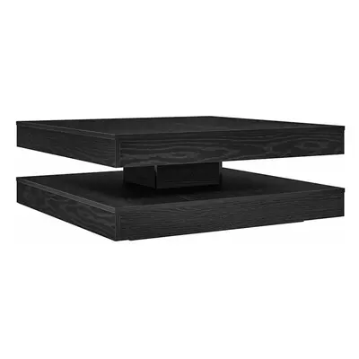 (black, x x 34.5 cm) vidaXL Coffee Table 360-Degree Rotatable Hallway End Table Tea Side Table