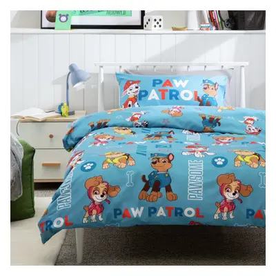 Paw Patrol Chevron Blue Kids Bedding Set - Toddler