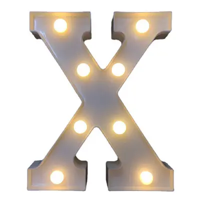 (X) LED English Letter And Symbol Pattern Night Light Home Room Proposal Decor Creative Modeling