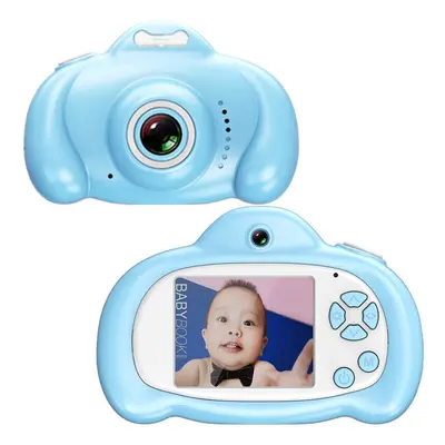 (Blue) LCD 1080P HD Sport Children 2.0''Camera Fotografica Digitale Per Bamaini