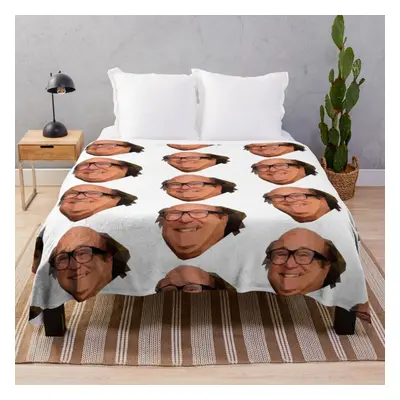 Fleece Throw Blanket Danny DeVito Prism for Sofa Couch Kids x Inches