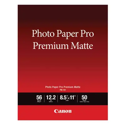 Canon PM-101 Photo Paper Pro Premium Matte (8.5 x 11"" Sheets)