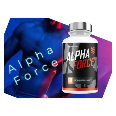 Alpha Force Food Supplment Advanced Formula for max Performance Capsules SUPPSKO NEEDS