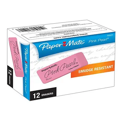 Paper Mate Pink Pearl Erasers Small Count