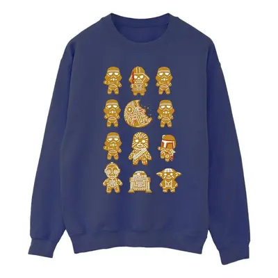 (3XL, Navy Blue) Star Wars Mens Episode IV: A New Hope Gingerbread Sweatshirt