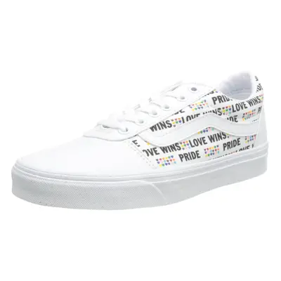 Vans Unisex Ward Pride Platform Sneaker - White