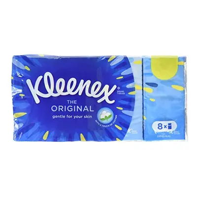 Kleenex Original Pocket Pack Tissue (Pack of 4, Total 32)