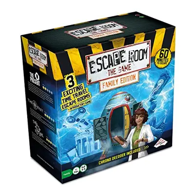 Escape Room The Game: Family Edition - Time Travel, Family Games, For - Players, Ages 10+