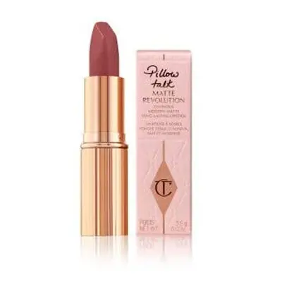 CHARLOTTE TILBURY PILLOW TALK LIPSTICK PILLOW TALK MEDIUM (Warm berry-pink Matte Revolution lips