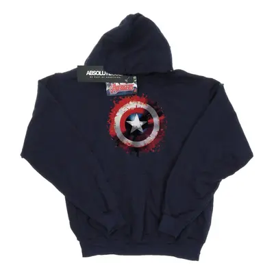 Marvel Boys Avengers Captain America Art Shield Hoodie