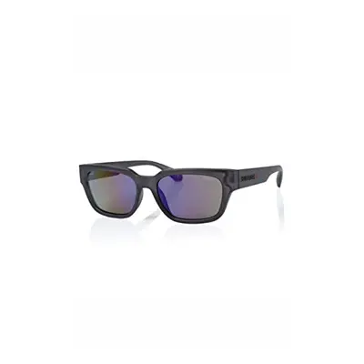 Superdry SDS Mens Sunglasses Matte Grey/Oil Slick Mirror