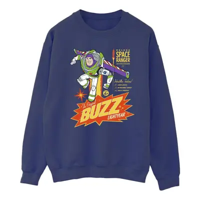 (XL, Navy Blue) Disney Mens Toy Story Buzz Lightyear Space Sweatshirt