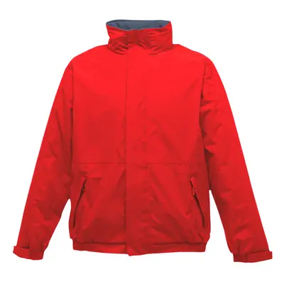 (S, Classic Red/Navy) Regatta Dover Waterproof Windproof Jacket (Thermo-Guard Insulation)