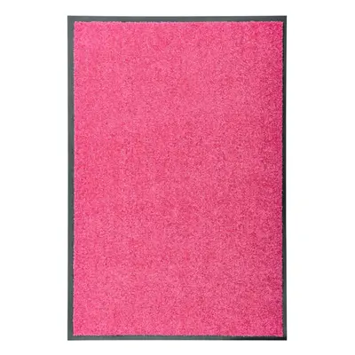 vidaXL Doormat Washable Pink Home Garden Barrier Entrance Rug for Front Door