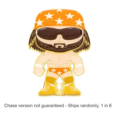 Randy Macho Man Savage 4" Pop! Enamel Pin Chase Ships in