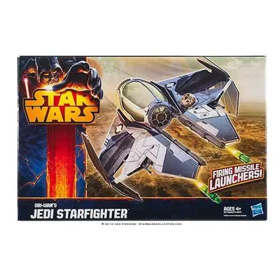 Star Wars A5736 Obi-Wan Jedi Starfighter Vehicle Class II with Missile Launcher