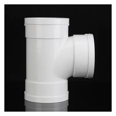 Equal T Piece For 125mm Round Pipe Ducting Plastic Kitchen Ventilation Duct Pipe