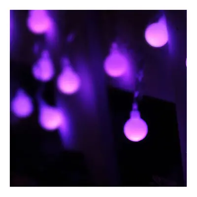 (Purple, 220V EU Plug) 10M LED String Lights 110-220V LED Fairy Lights for Festival Christmas De