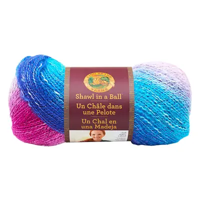 Lion Brand Yarn Shawl in a Ball Yarn One Size Mystical Mirage