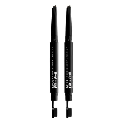 NYX PROFESSIONAL MAKEUP Fill & Fluff Eyebrow Pomade Pencil - Espresso (Pack Of 2)