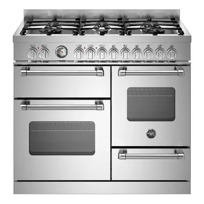 Bertazzoni Master Series Dual Fuel Range Cooker - Stainless Steel - A Rated