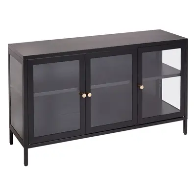 Sideboard NEWPORT Metal cm cm Black