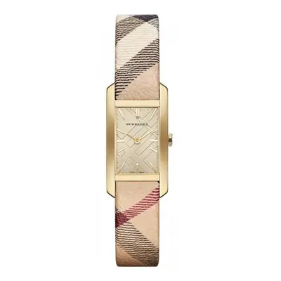 Burberry BU9509 Pioneer Gold Dial Gold Ion-plated Women's Watch