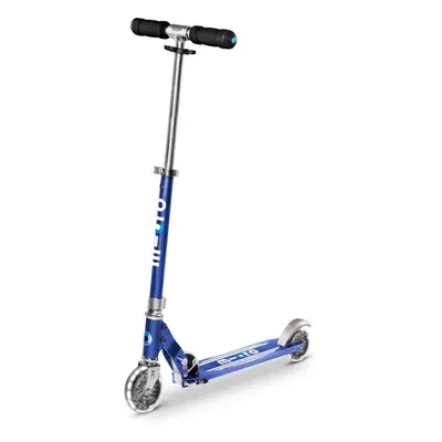 Micro Led Folding Sprite Scooter Blue Wheeled Light Up Wheels Boy Girl Years Micro Scooters Ligh