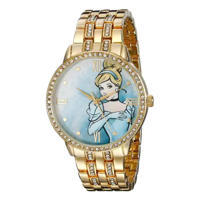 Disney Adult Glitz Analog Quartz CZ Bracelet Watch