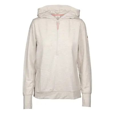 (16, Cream Marl) Trespass Womens Hoodie with Thumb Holes Zia