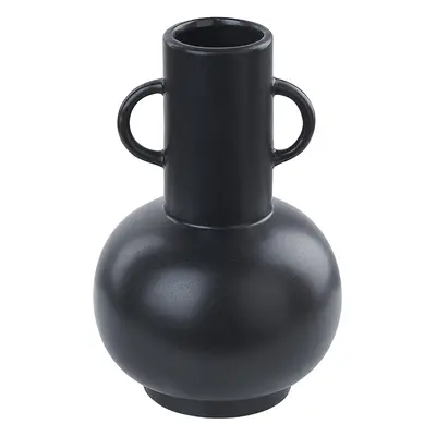 Flower Vase PEREA Ceramic cm Black