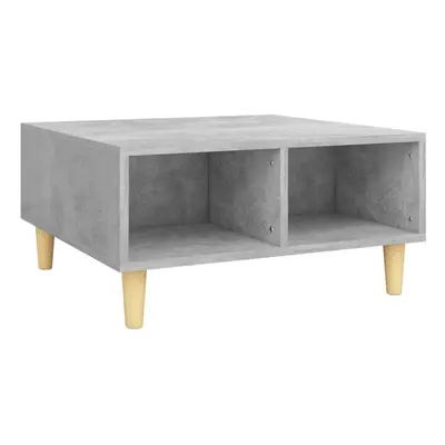 vidaXL Coffee Table Concrete Grey Engineered Wood Couch Table Indoor Furniture