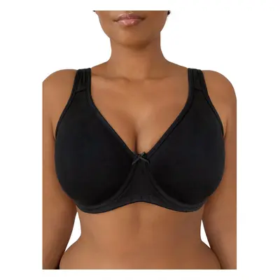 Fruit of the Loom womens Ft813 Full coverage Bra, Black Hue, 44DD US