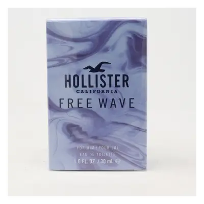 Free Wave by Hollister Eau De Toilette For Him 1.0oz/30ml Spray New With Box