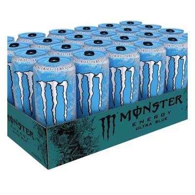 (Monster Ultra Blue Pack) Wholesale Drinks, Bulk Cases of Soft Drinks, Monster, Fanta, Coke, Pep