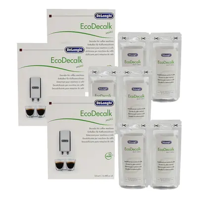 6 x DELONGHI NOKALK Coffee Maker Natural DESCALER x 100ml