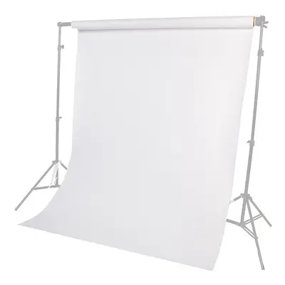 Photo Studio Paper White 1.35m x 10m Seamless Backdrop