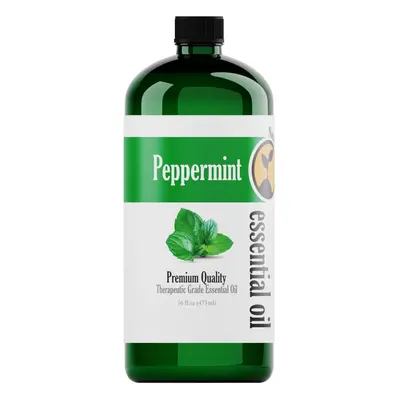 Natures-Star 16oz - Bulk Size Peppermint Essential Oil (16 Ounce Total) - Therapeutic Grade Esse