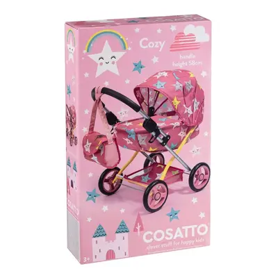 New Cosatto Cosy Dolls Pram Cosy is a bright colored pram for all doll