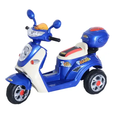 HOMCOM Electric Ride on Toy Car Kids Motorbike Children Battery Tricycle 6V