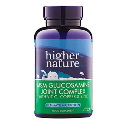 Higher Nature MSM Glucosamine Joint Complex, veg tabs