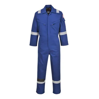 (M, Royal Blue) Portwest Unisex Adult Flame Resistant Anti-Static Overalls