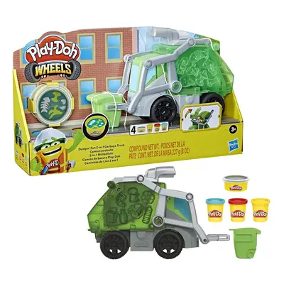 Play-Doh Dumpin' Fun in Garbage Truck Playset