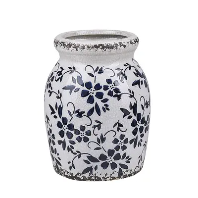 Flower Vase AMIDA Ceramic White