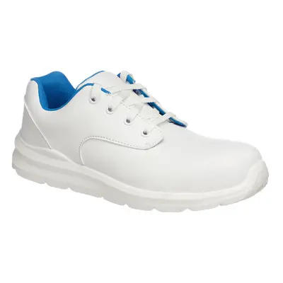 (White, UK 6.5) Portwest Compositelite Laced Safety Trainer S2