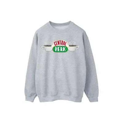 (XXL, Sports Grey) Friends Womens/Ladies Central Perk Sweatshirt