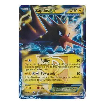 Pokemon - Zapdos-EX (48) - BW - Plasma Storm - Holo