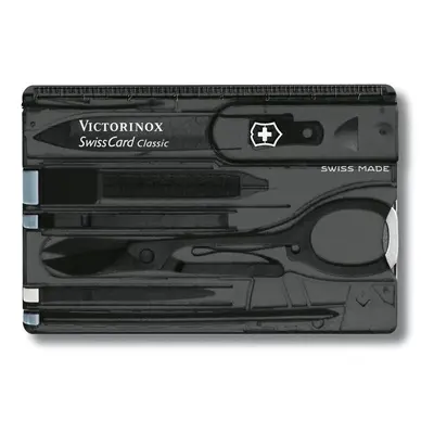 Victorinox Swiss Card Translucent Onyx Blister Pack VICJSWCDONB